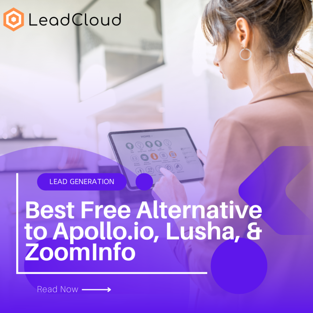Free Alternative to Apollo.io, Lusha, & ZoomInfo