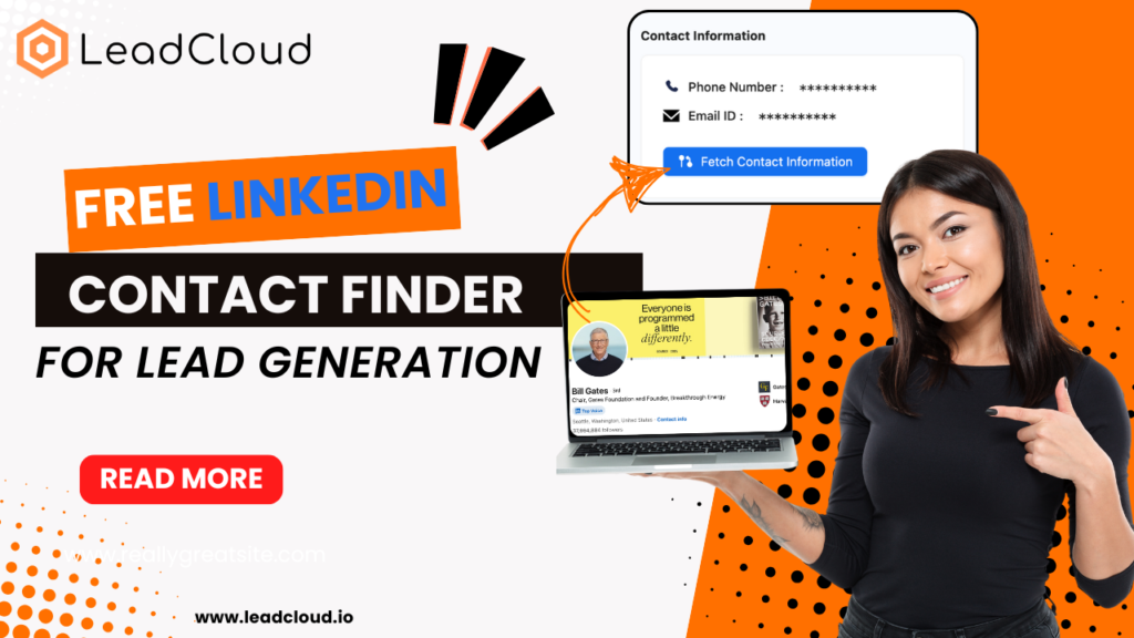Free LinkedIn Contact Finder for Lead Generation