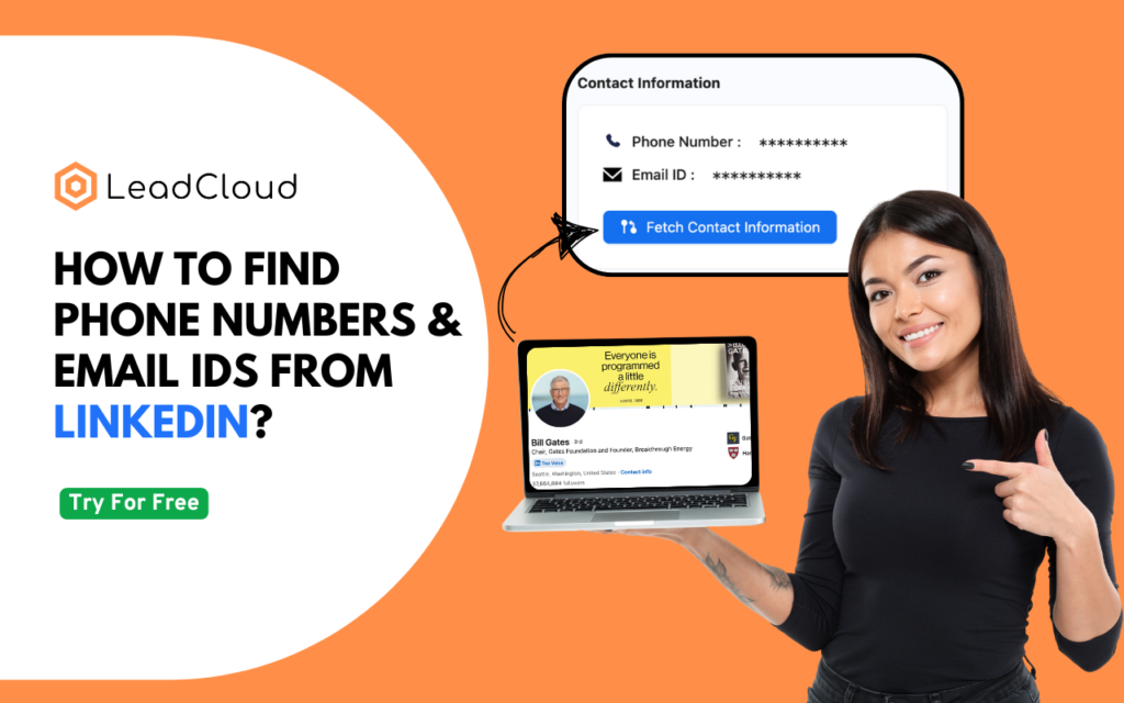 How to Find Phone Numbers & Email IDs from LinkedIn: